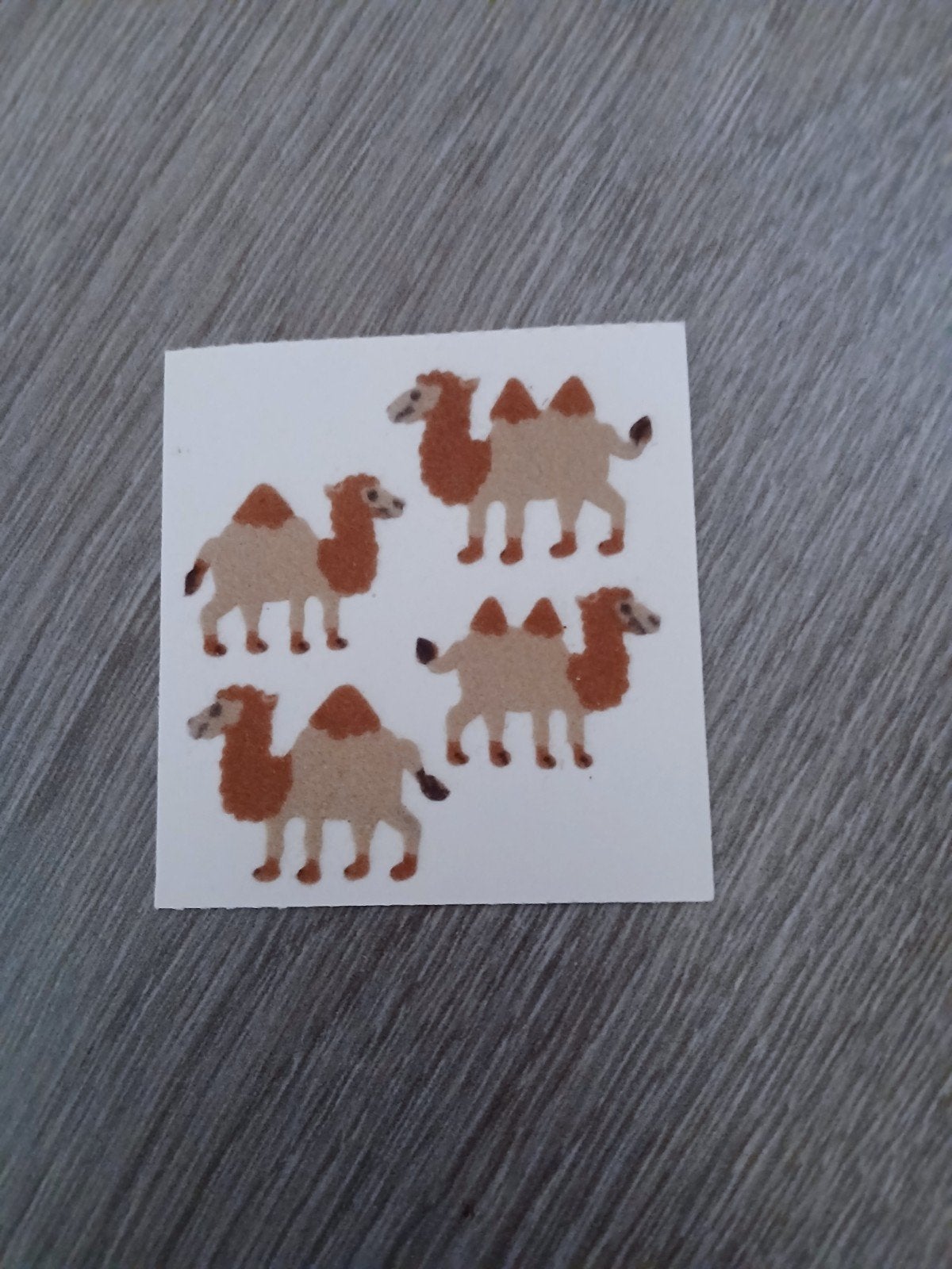 Sandylion Kamelen Stickers - Vintage, Ophalen of Verzenden