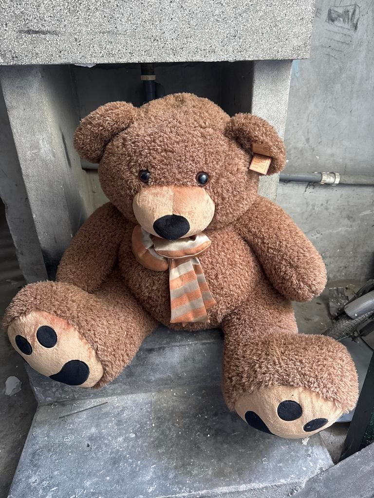 Grote knuffelbeer +/- 80 cm - Hugs & Co. - Zo goed als nieuw, Ophalen, Zo goed als nieuw, Beer