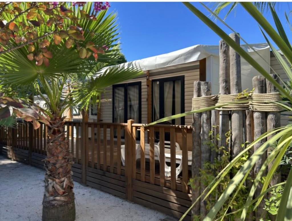 Te huur luxe stacaravan in zuid frankrijk, Caravans en Kamperen, Verhuur