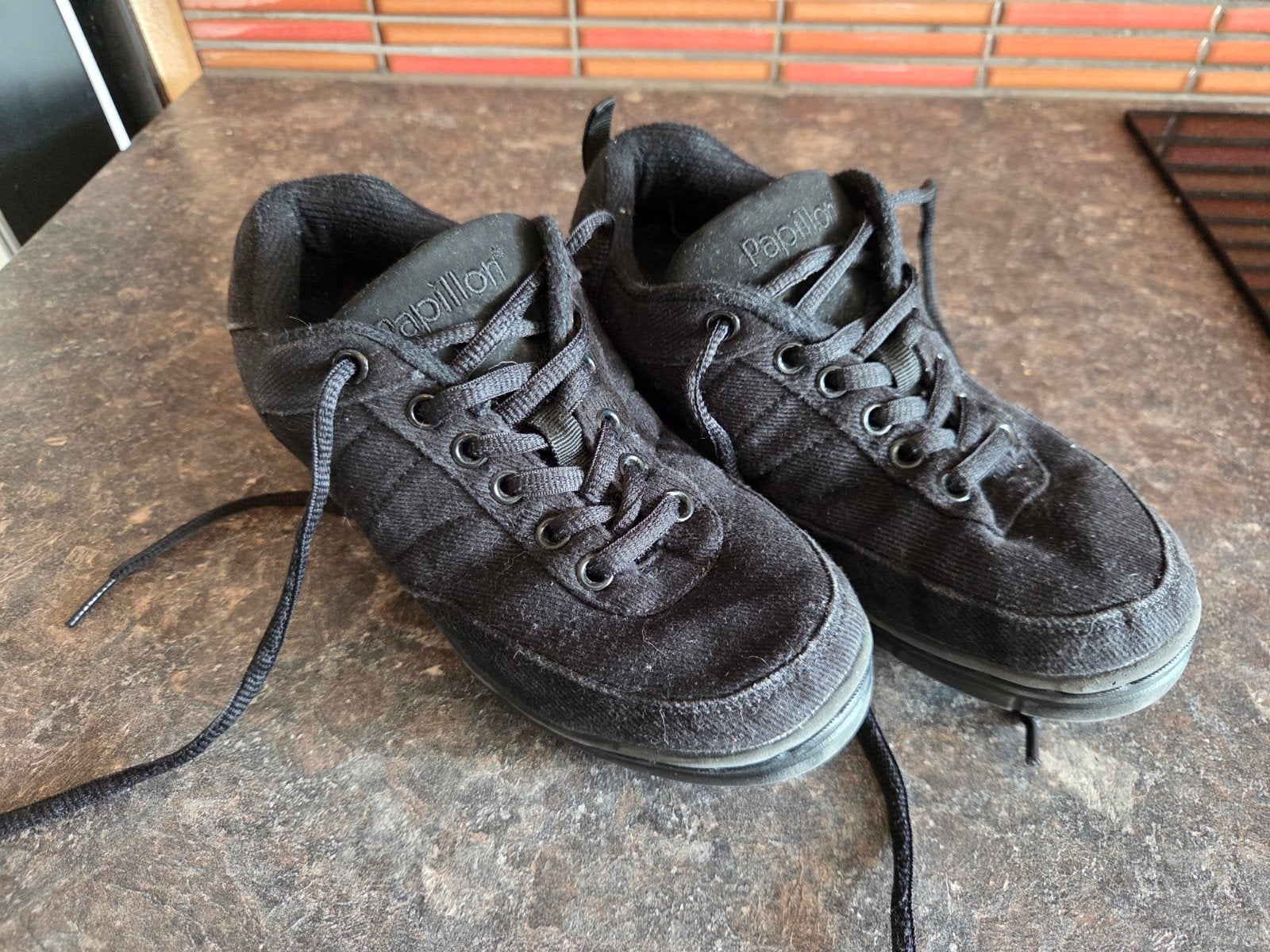 Papillon stoffen dansschoenen - Maat 35, Ophalen of Verzenden, Gebruikt, Schoenen