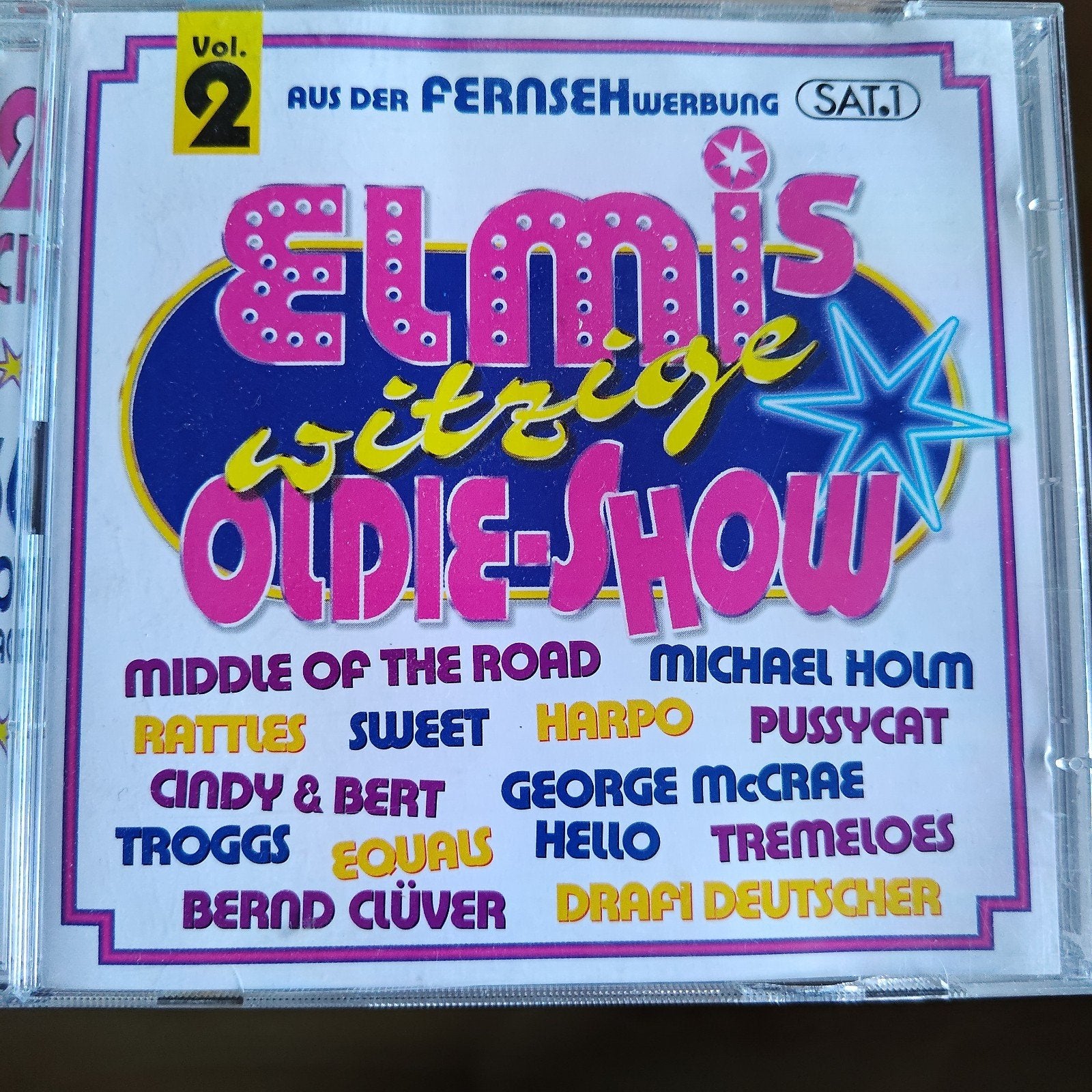 Elmis Witzige Oldie-Show Vol. 2 CD - Diverse Artiesten, Cd's en Dvd's, Cd's | Pop, Gebruikt, Ophalen of Verzenden