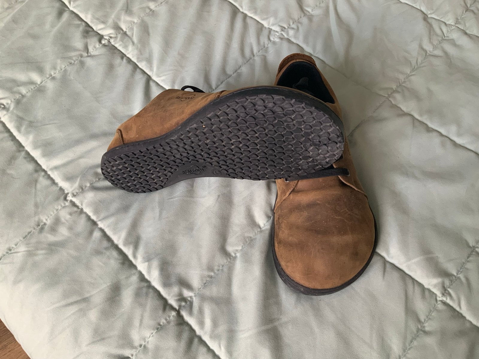 REALFOOT brede schoenen maat 43  nieuw, Ophalen of Verzenden, Zo goed als nieuw, Bruin, Veterschoenen