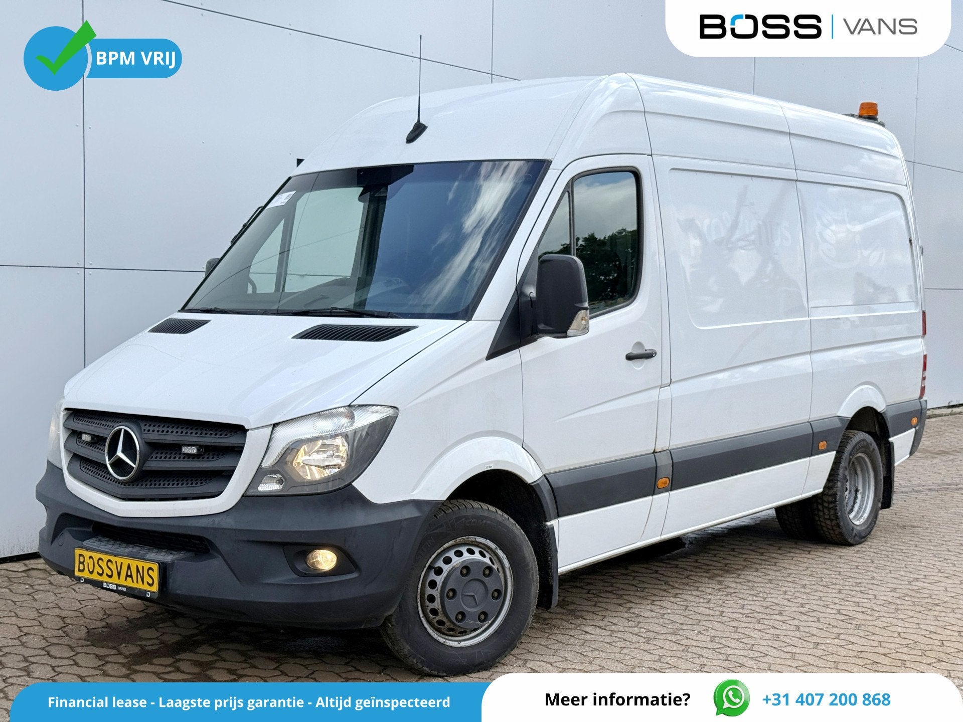 Mercedes-Benz Sprinter 519 3.0 190PK V6 L2H2 Climate control, Auto's, Bestelauto's, Gebruikt, Zwart, 190 pk, 3000 kg