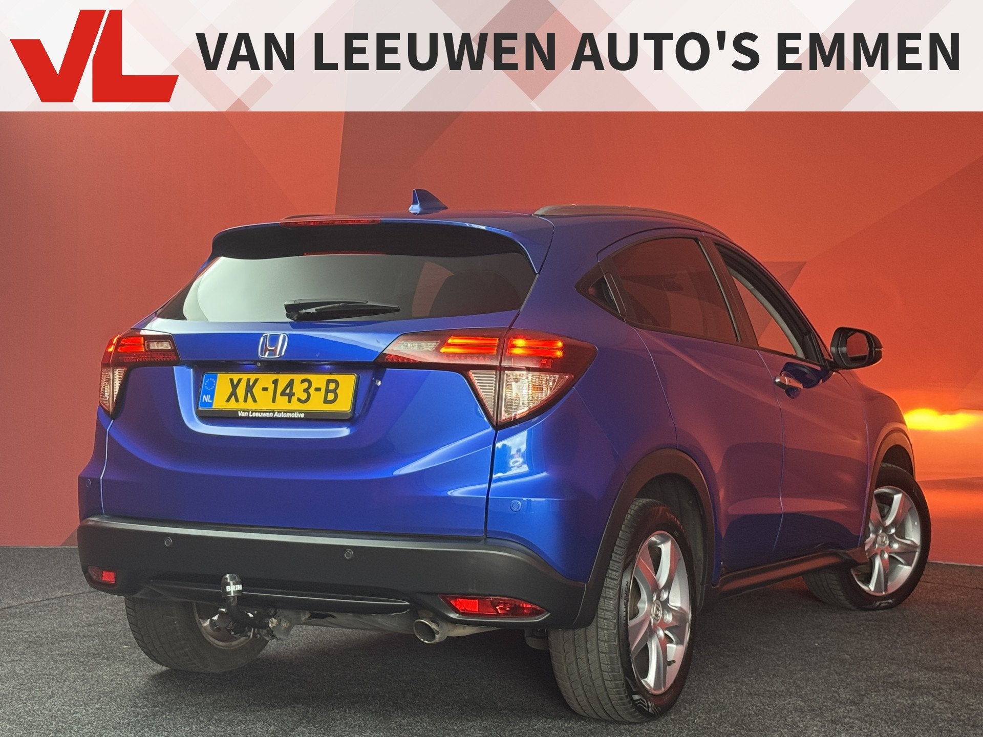 Honda HR-V 1.5 i-VTEC Executive | Navigatie | Climate Contro, Blauw, Leder en Stof, Bedrijf, 1000 kg