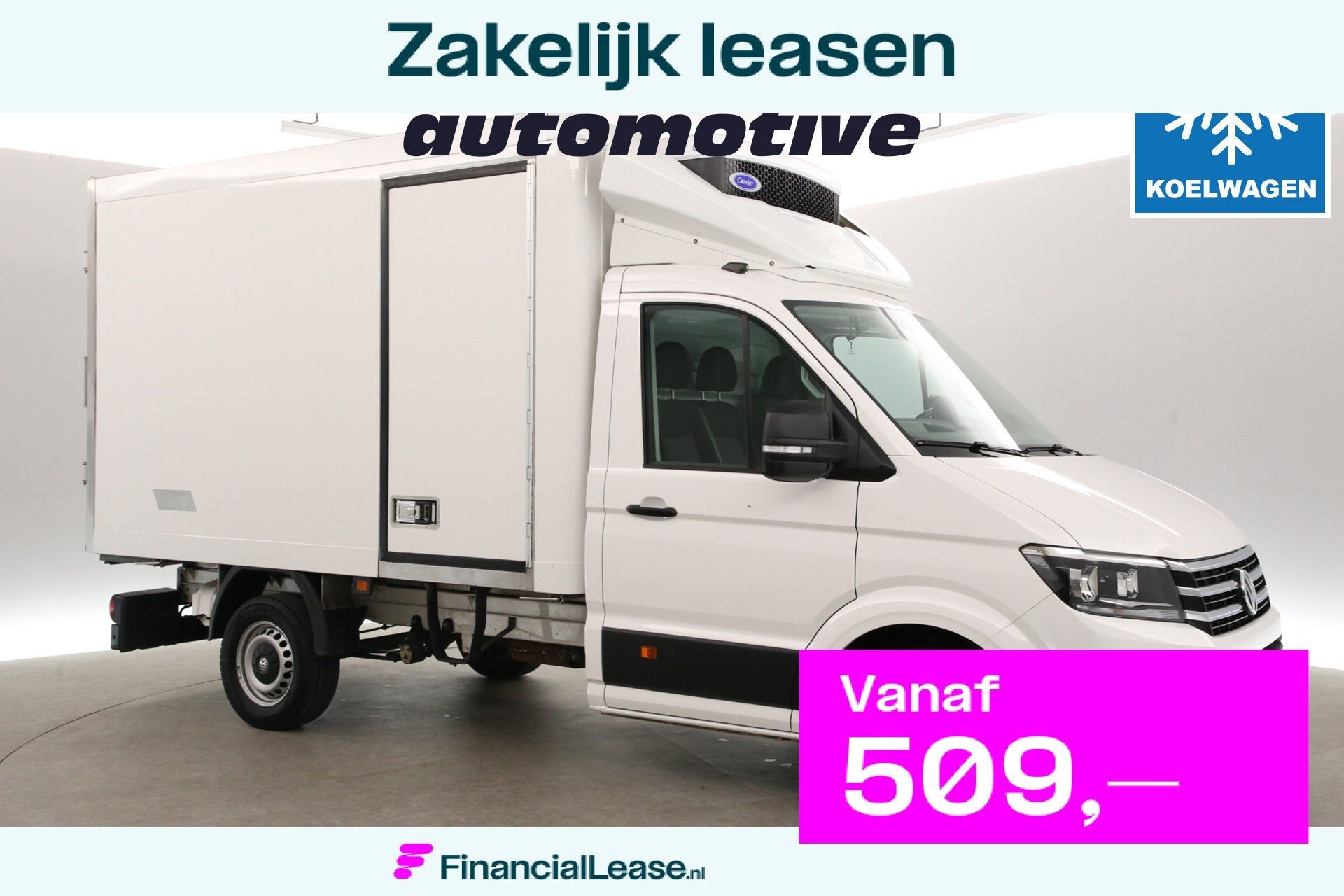 Volkswagen Crafter 2.0 TDI 140PK | Koelwagen | Bakwagen | Zi, Voorwielaandrijving, Stof, Gebruikt, Euro 6