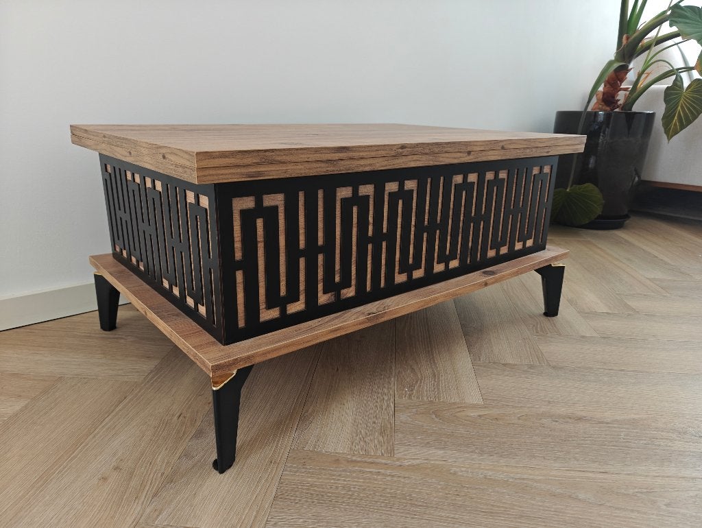 Tafel multifunctioneel modern, Ophalen, 50 – 75, 200 cm of meer, 50 tot 100 cm