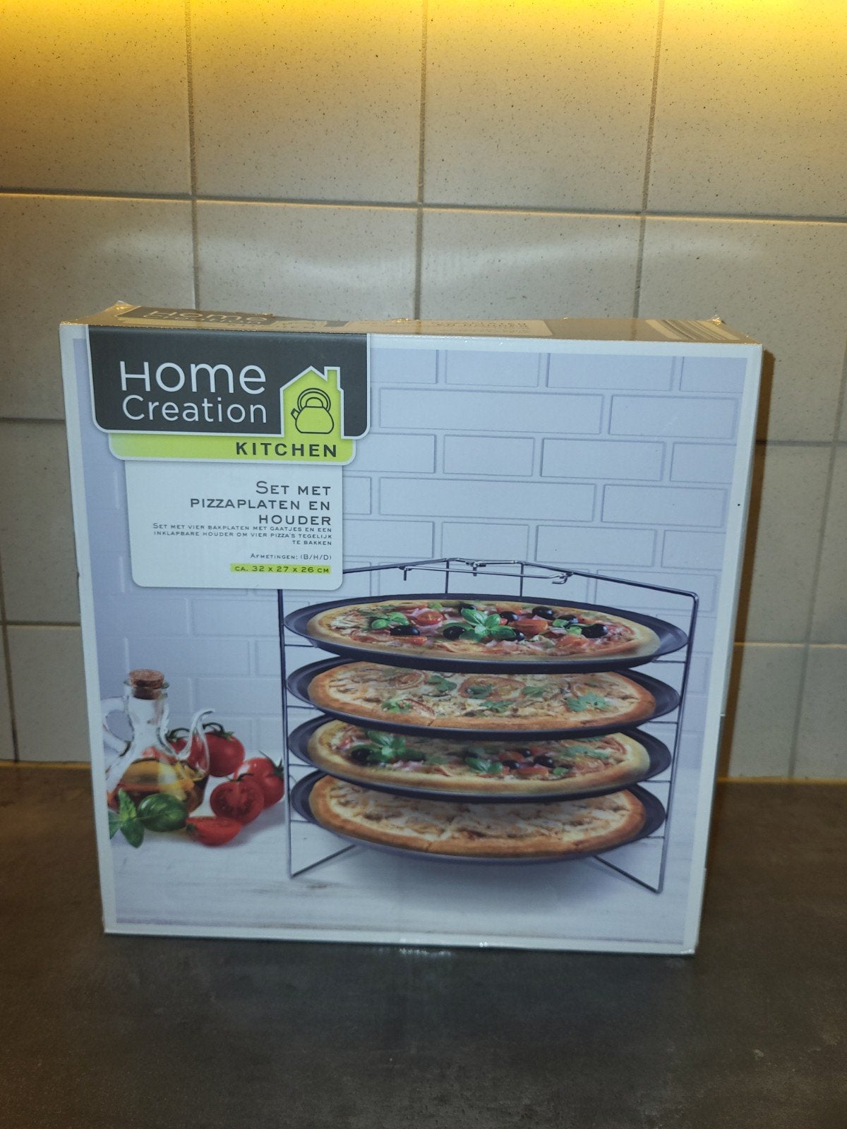 Pizza toren, Huis en Inrichting, Ophalen, Zo goed als nieuw