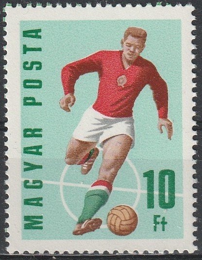 4641. Hongarije 2239 pfr. WK Voetbal, Ophalen of Verzenden, Postfris