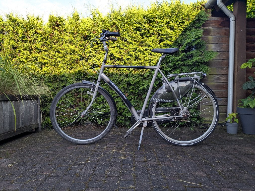 Gazelle Grenoble herenfiets — opknapper, framemaat 61, Ophalen, Gebruikt, Velgrem, 57 tot 61 cm