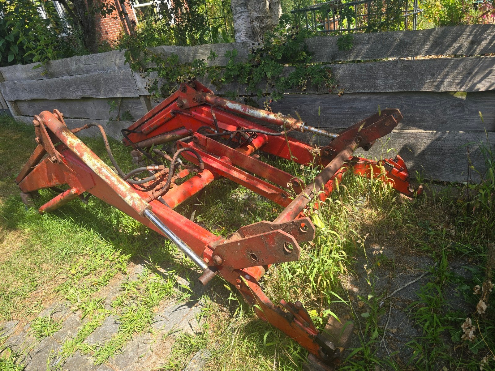 Massey Ferguson Voorlader met opschep Bak, Ophalen of Verzenden, Akkerbouw, Overige typen