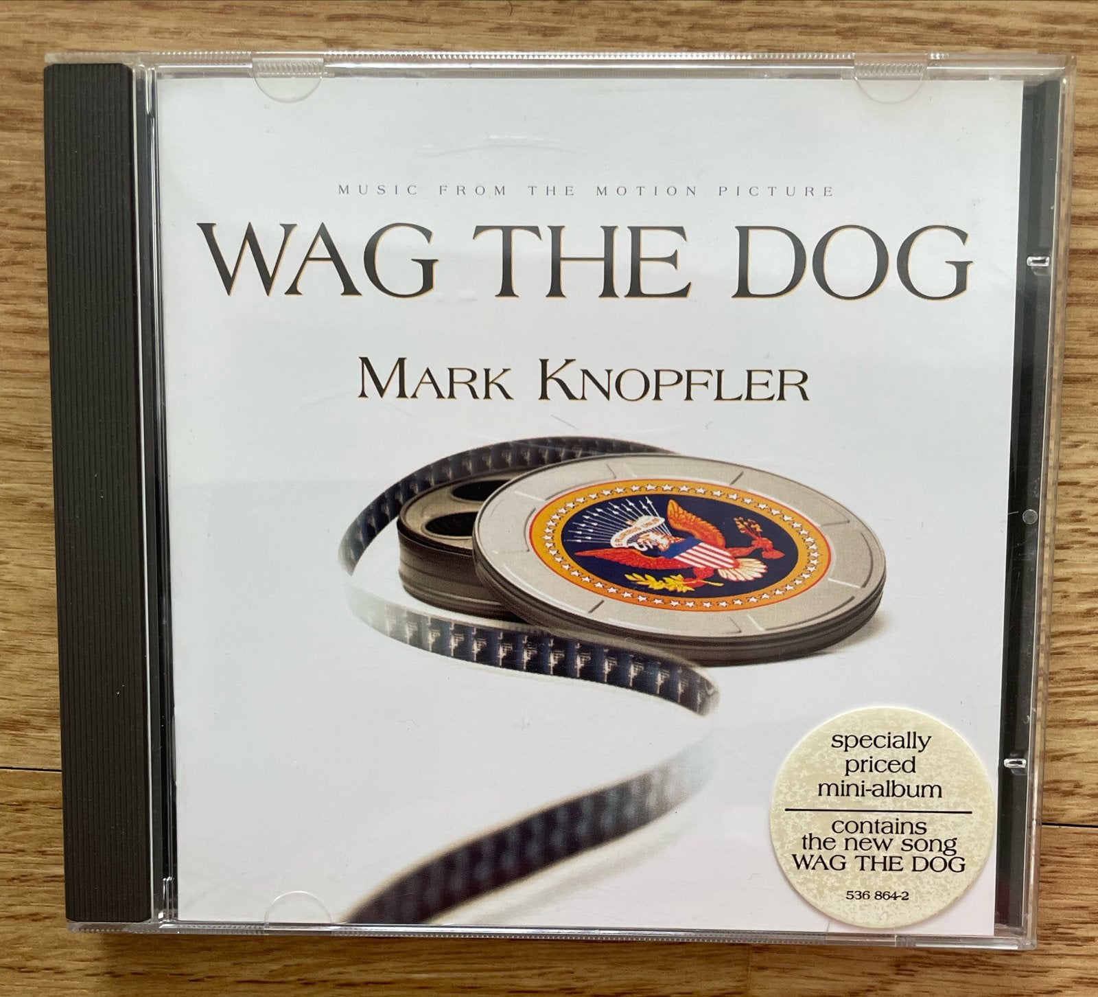 Mark Knopfler - Wag the Dog Soundtrack CD (Mini-album), Film en Theater, Gebruikt, Met bonustracks, Ophalen of Verzenden