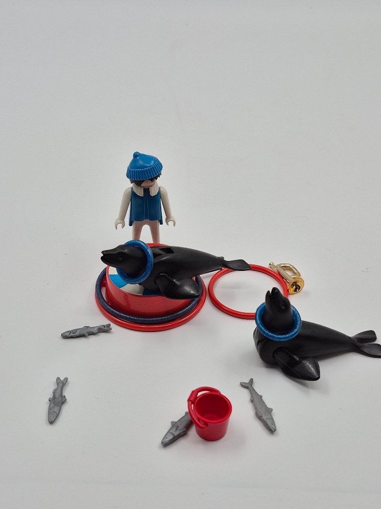 Playmobil Circus dompteur en zeeleeuwen, Kinderen en Baby's, Gebruikt, Losse onderdelen, Overige typen, Ophalen of Verzenden