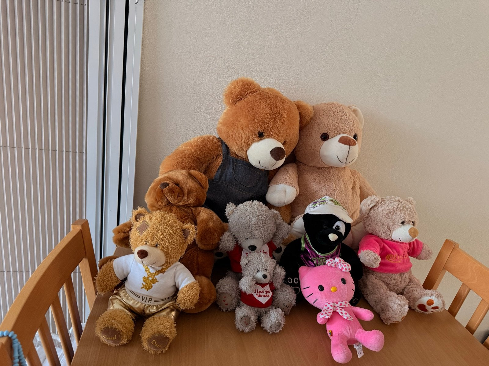 Grote collectie knuffelberen en Hello Kitty knuffel, Kinderen en Baby's, Gebruikt, Overige merken, Beer, Ophalen of Verzenden