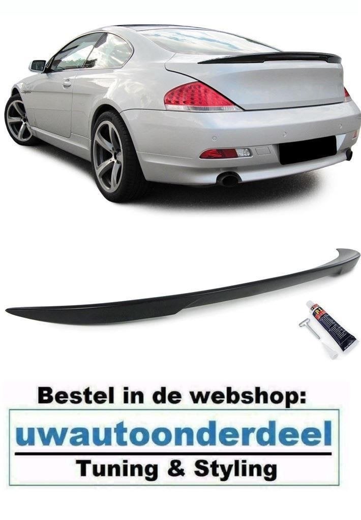 Kofferklep Spoiler Achterklep Zwart Voor Bmw 6 Serie E63 E64, Verzenden, Automotive Parts, A.parts@hotmail.nl, Trasmolenlaan 12 3447 GZ Woerden