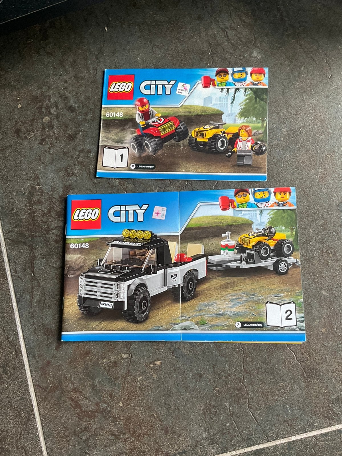 Lego atv raceteam-60148, Ophalen, Zo goed als nieuw