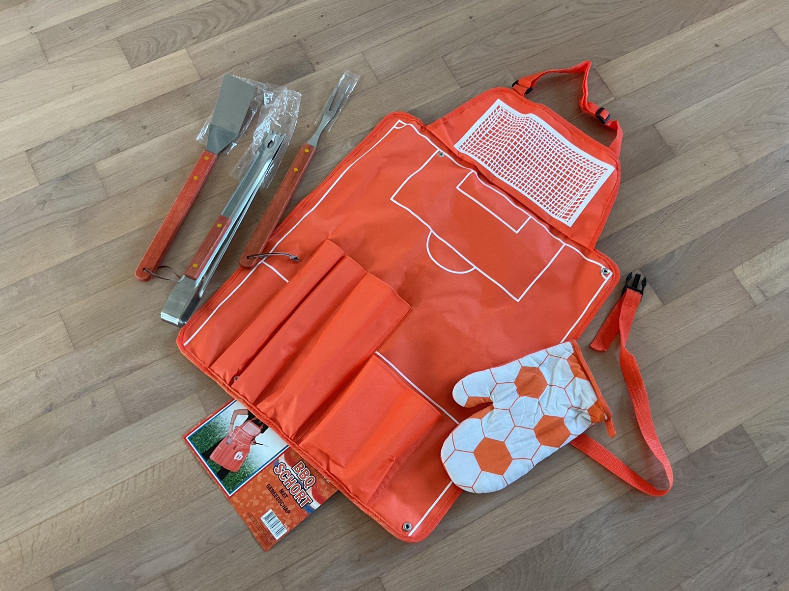 Holland House BBQ schort met ovenwant & gereedschap!, Ophalen of Verzenden, Nieuw