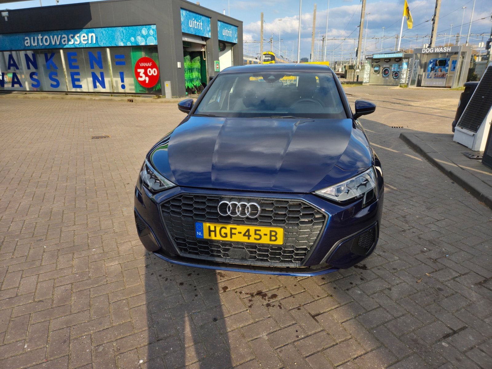 Audi A3 35 TfSI 150pk Mhev S-tronic 2024 | Adv edition, Stof, 1498 cc, 4 cilinders, Blauw