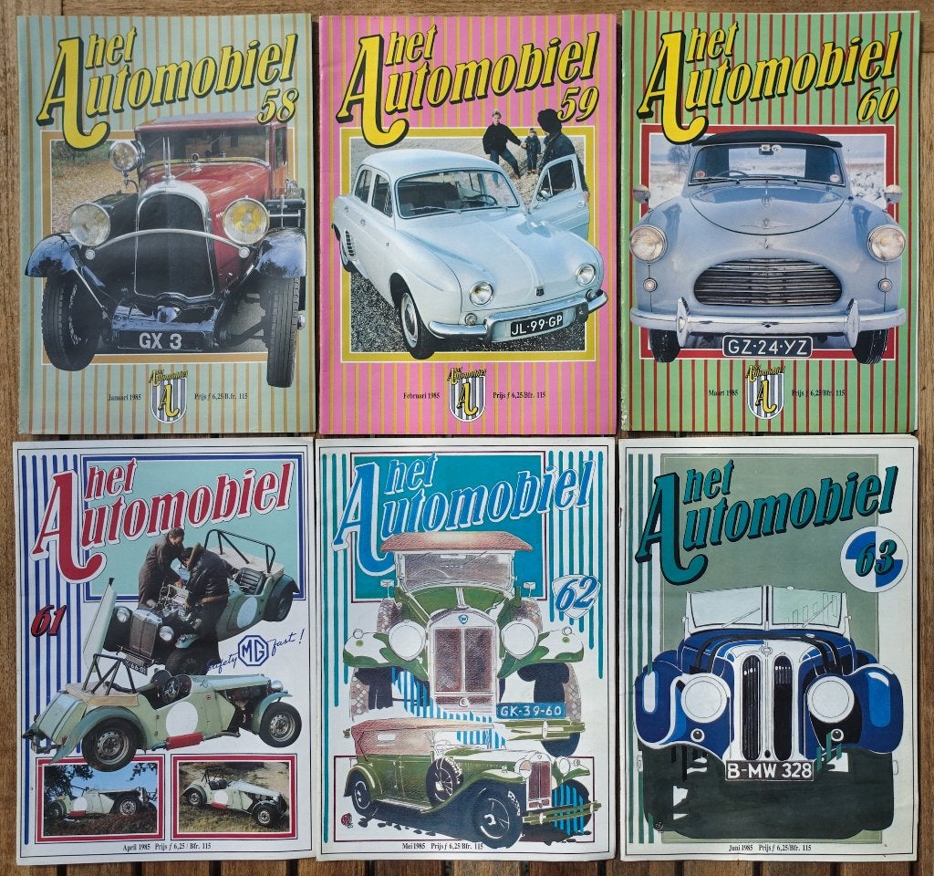 tijdschrift - het automobiel - jaargang 1985, Ophalen of Verzenden, Gelezen, Algemeen