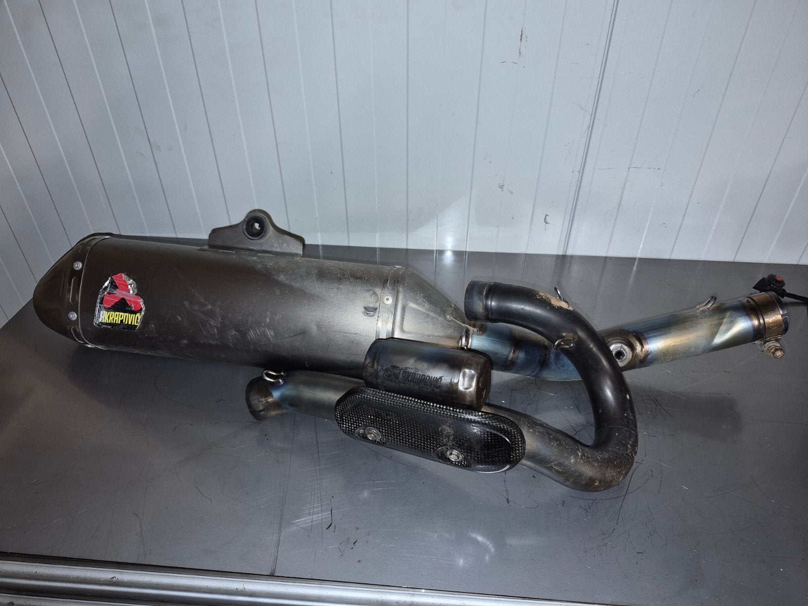 kawasaki kxf 450 2019-2023 Akrapovic uitlaat, Ophalen of Verzenden