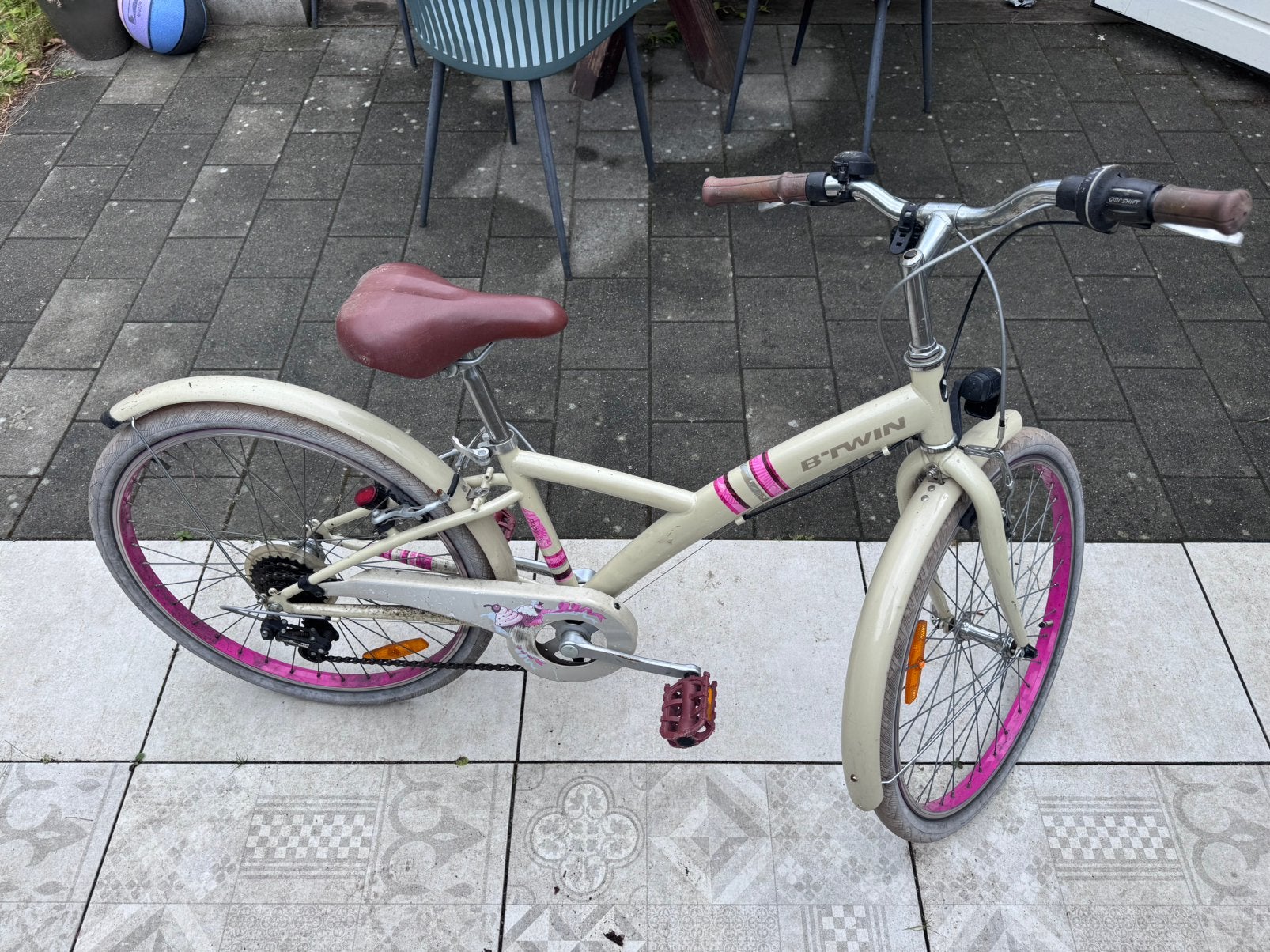 Meisjesfiets 24 inch - BTWIN - Klusfiets, Ophalen, Gebruikt, 24 inch