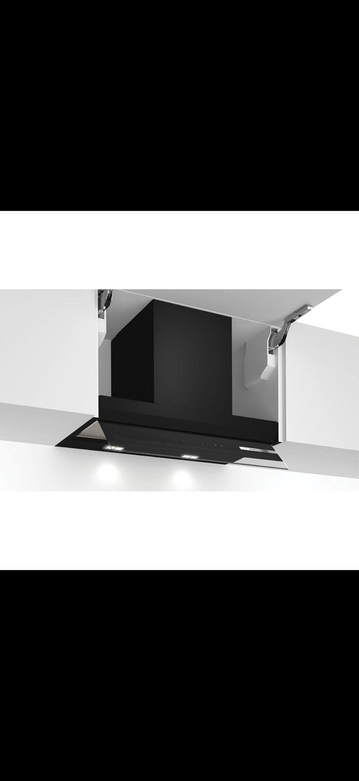 Bosch vlakscherm afzuigkap, Ophalen, Zo goed als nieuw, Inbouw, Vlakschermkap