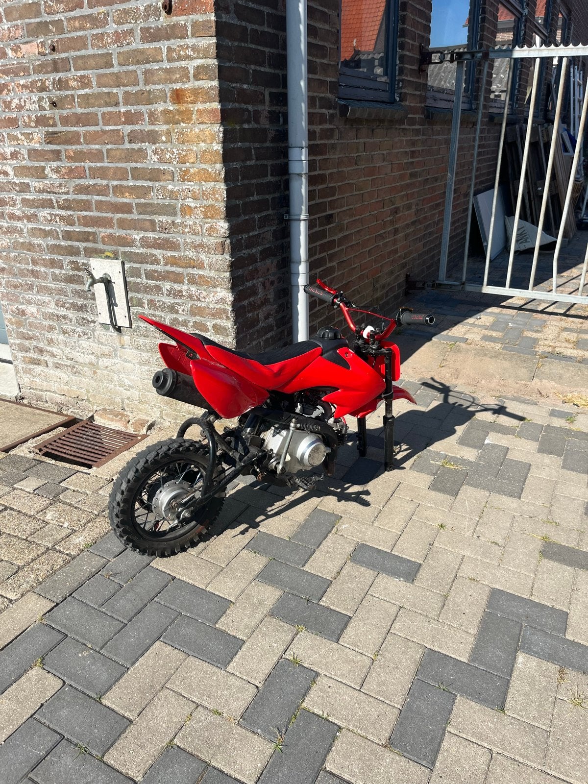 pitbike 125cc, Fietsen en Brommers, Minibikes, Midibikes en Pitbikes, Ophalen of Verzenden, Gebruikt, Schijfrem, Pitbike