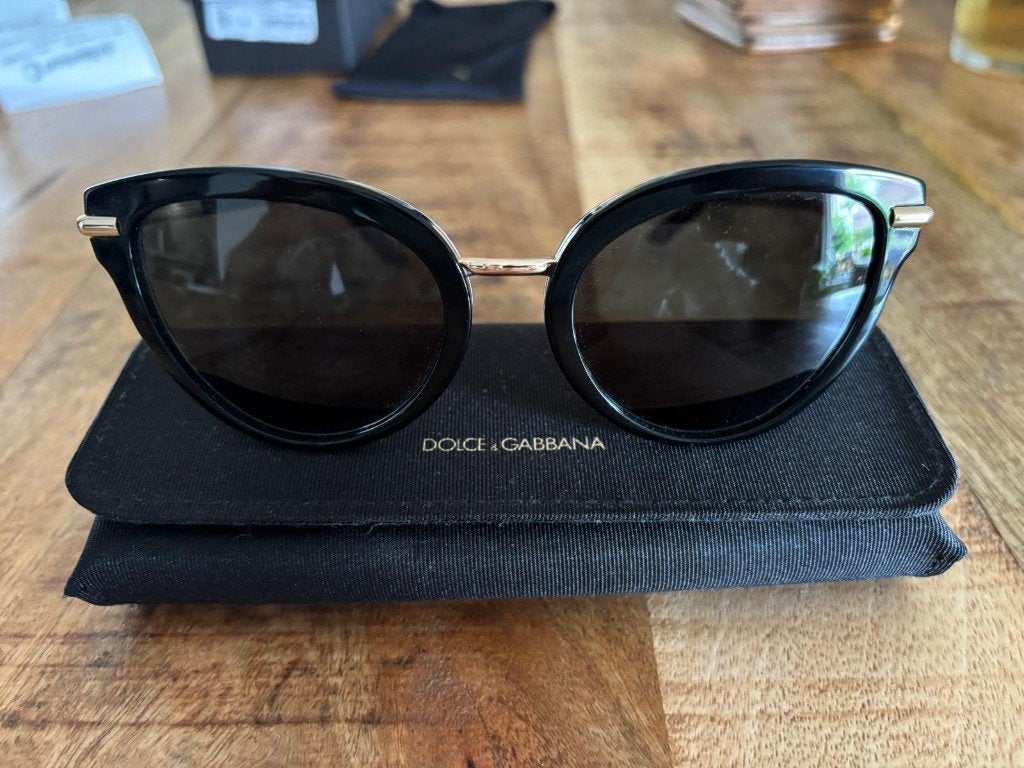Dolce & Gabbana zonnebril, Zonnebril, Zwart, Nieuw, Ophalen of Verzenden