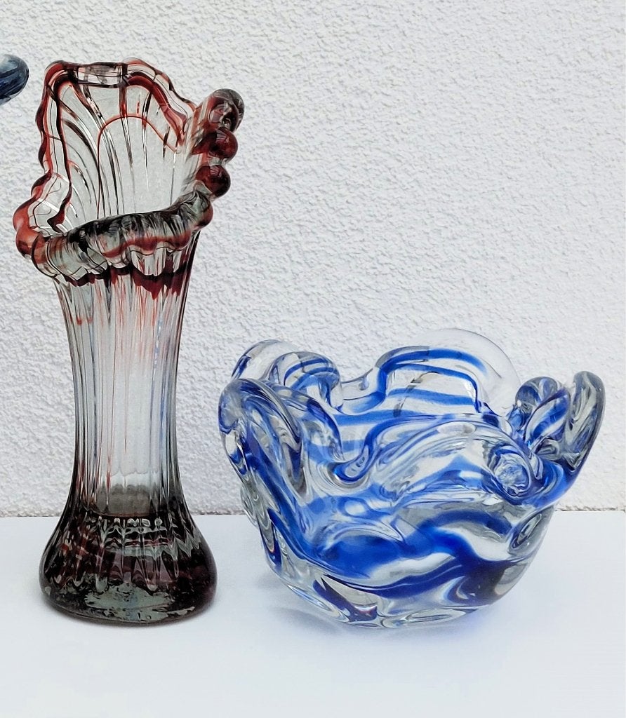 2 Murano objecten (231008), Antiek en Kunst, Ophalen of Verzenden