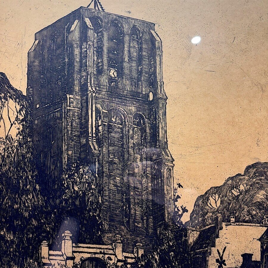Andries van der Sloot (1883-1955) - Oldehove, Leeuwarden, Ophalen of Verzenden