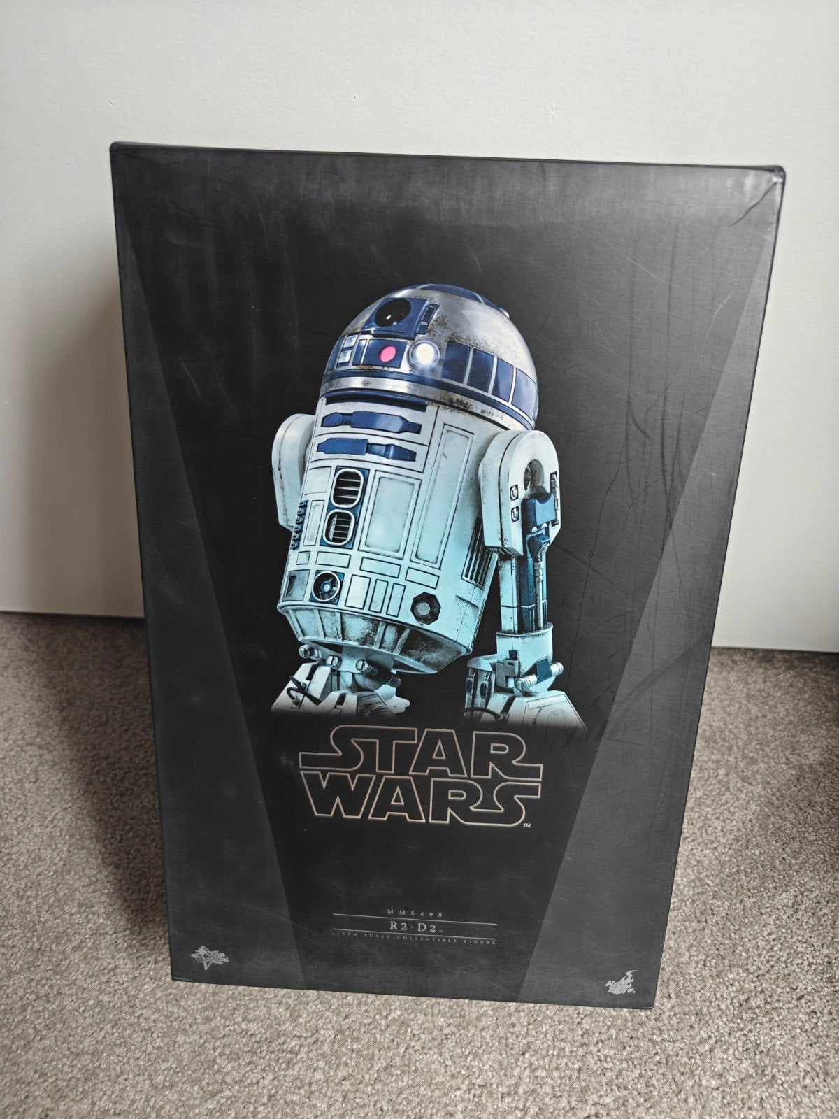Star Wars Hot Toys R2-D2, Ophalen of Verzenden, Zo goed als nieuw, Actiefiguurtje