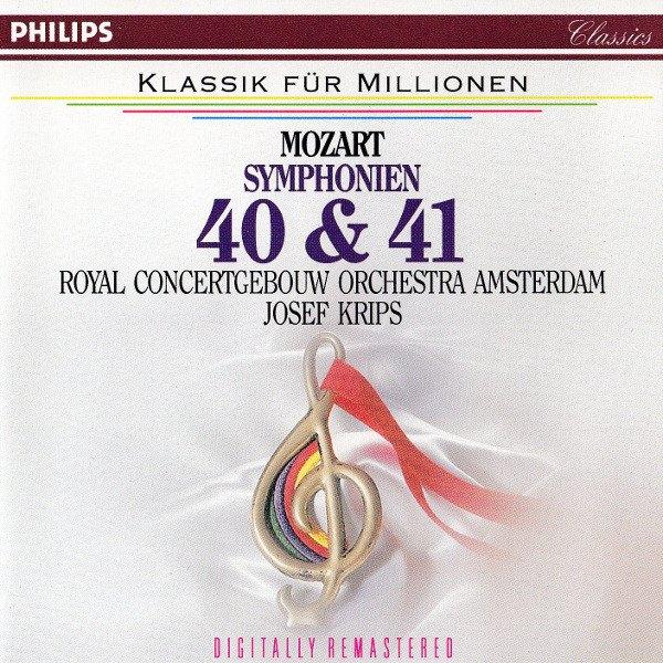 MOZART Symphonies 40 & 41 - Concertgebouw Orkest KRIPS, Verzenden, Classicisme, Zo goed als nieuw, Orkest of Ballet
