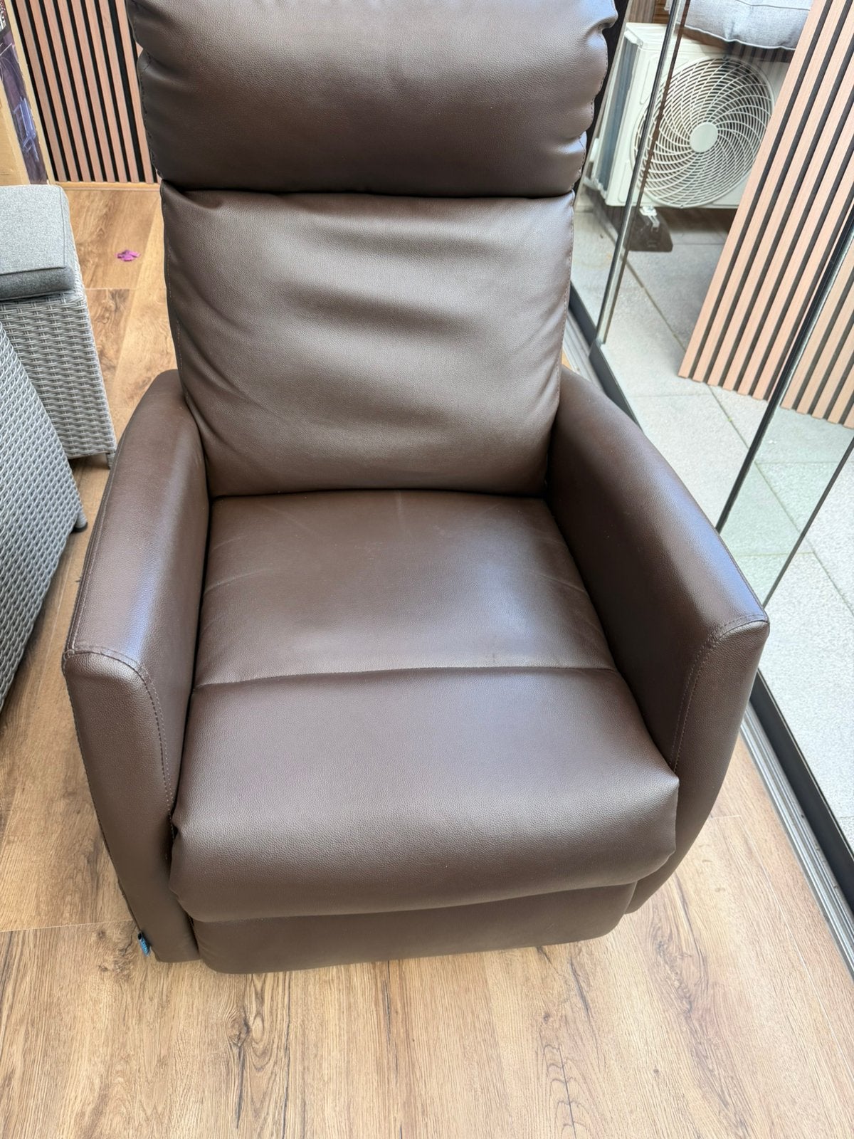 Relax fauteuils, Ophalen, Zo goed als nieuw, 50 tot 75 cm, Leer