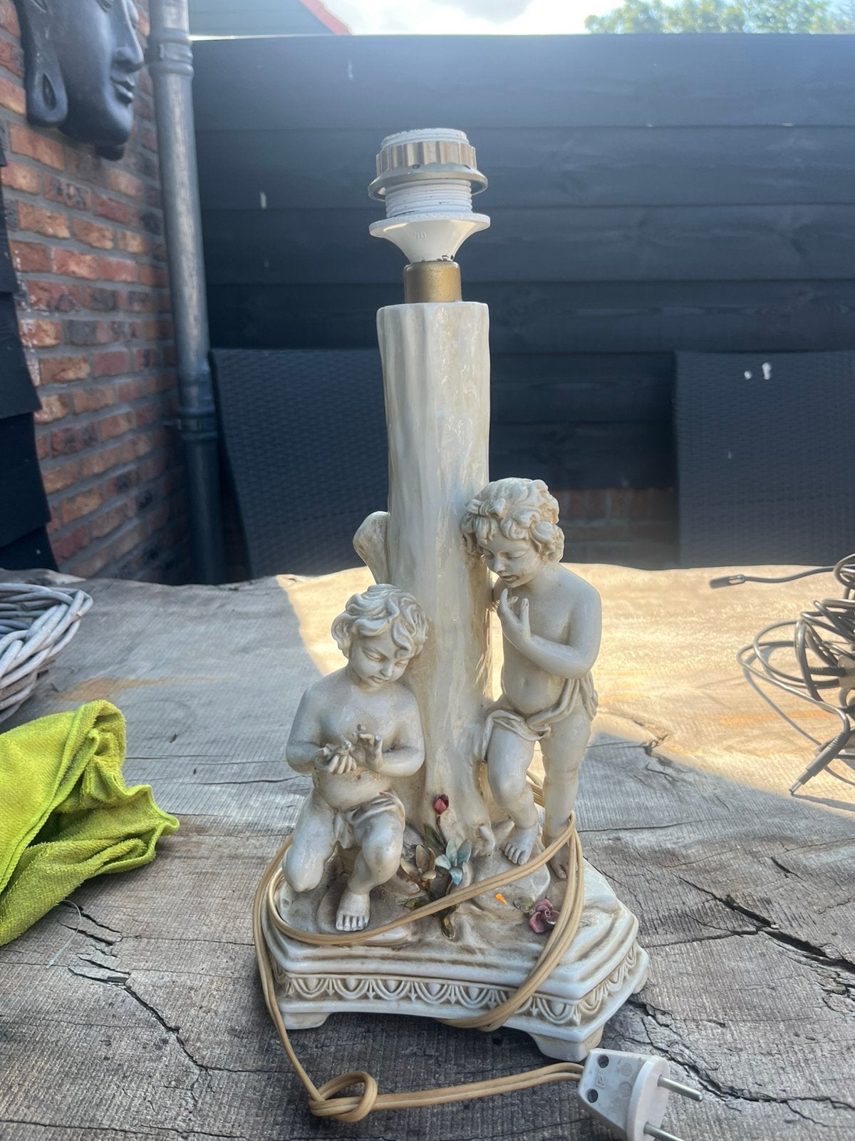 Antieke lamp, Antiek en Kunst, Ophalen of Verzenden