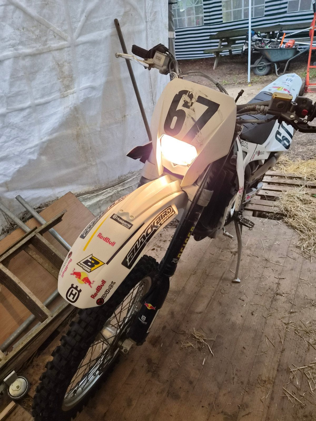 Husqvarna 4 takt., Fietsen en Brommers, Ophalen of Verzenden, Gebruikt, Overige merken