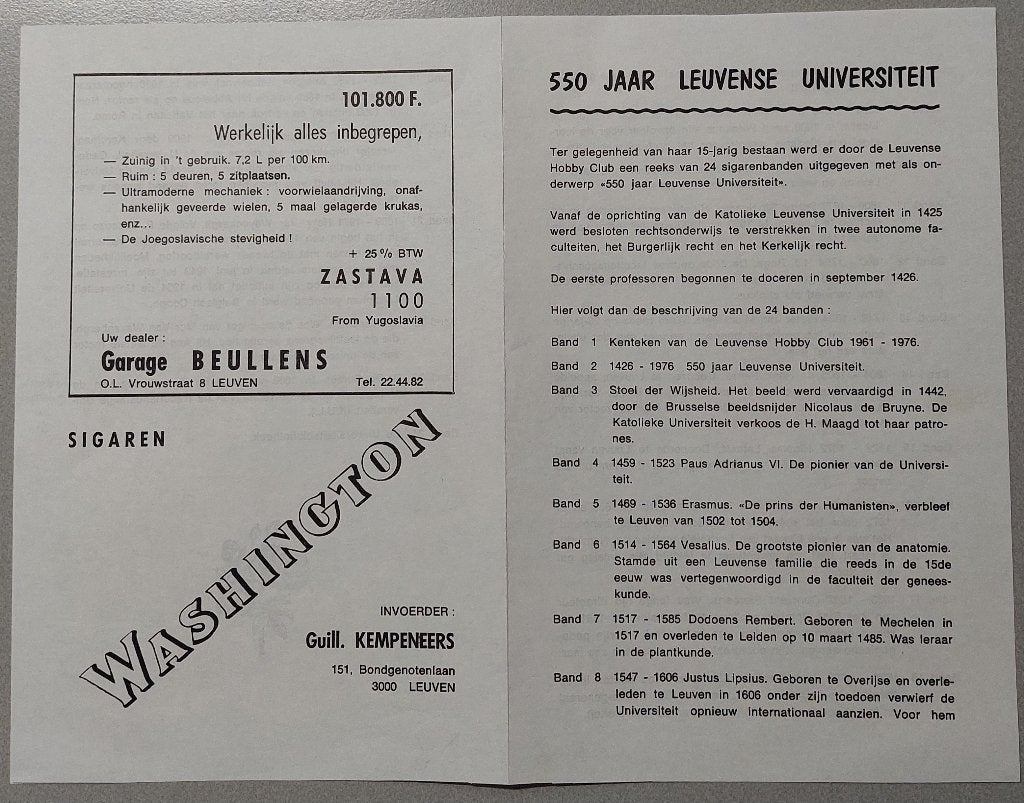 Sigarenbandjes, Ophalen of Verzenden, Sigarenbandjes