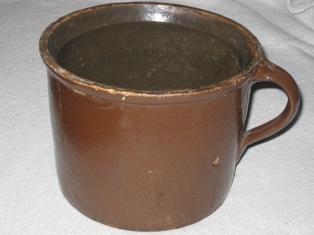 A.T.S. Steengoed Antieke Bruine Pot, Ophalen