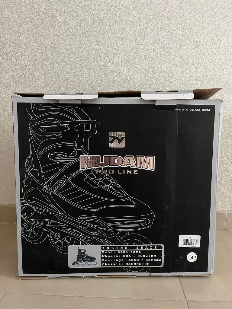 Skeelers Nijdam Proline, Overige merken, Ophalen of Verzenden, Zo goed als nieuw, Inline skates 4 wielen