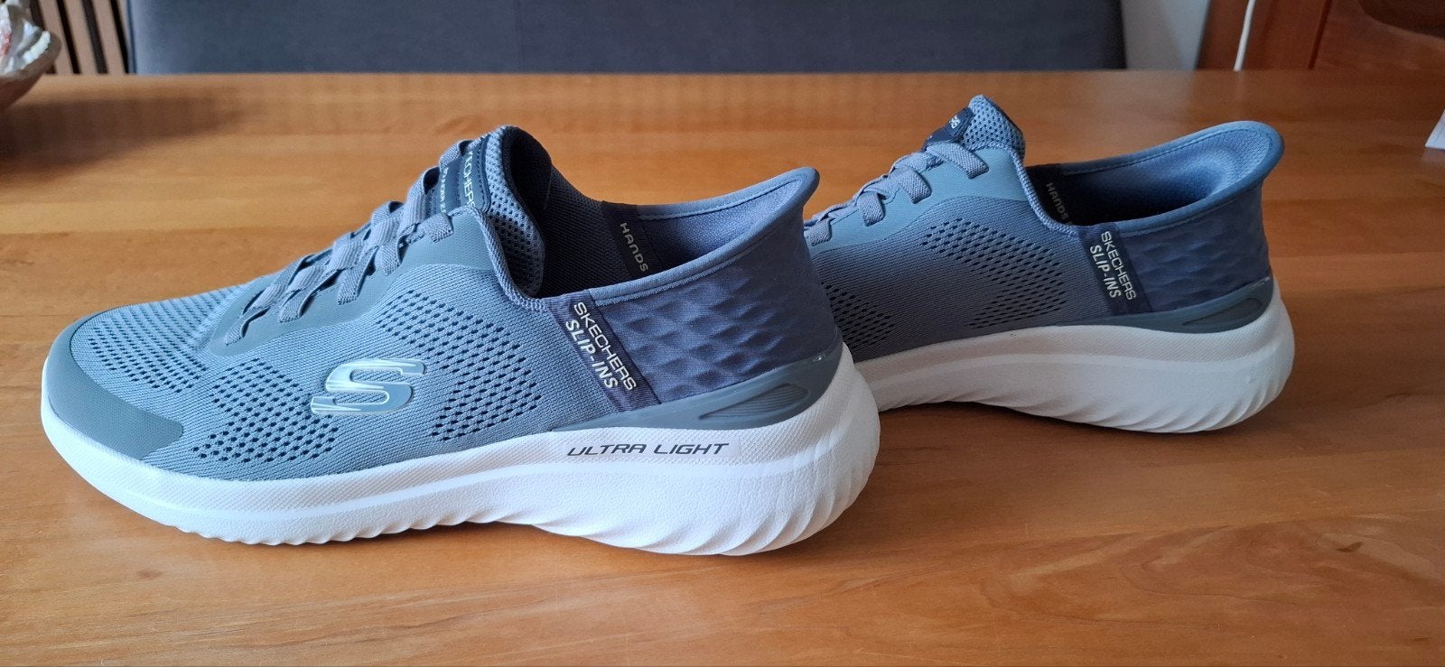Skechers Hands Free Slip-ins Sneakers Maat 43, Kleding | Heren, Blauw, Boots, Ophalen of Verzenden, Zo goed als nieuw