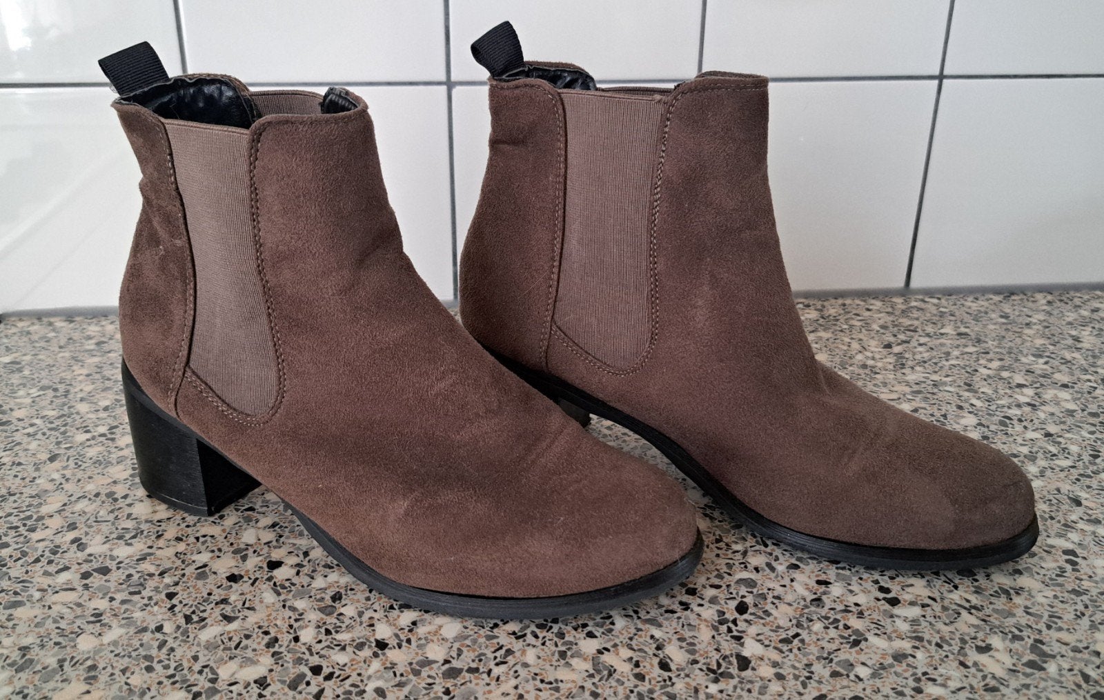 Trend One enkellaarsjes mt39, Kleding | Dames, Bruin, Lage of Enkellaarzen, Ophalen of Verzenden, Trend One
