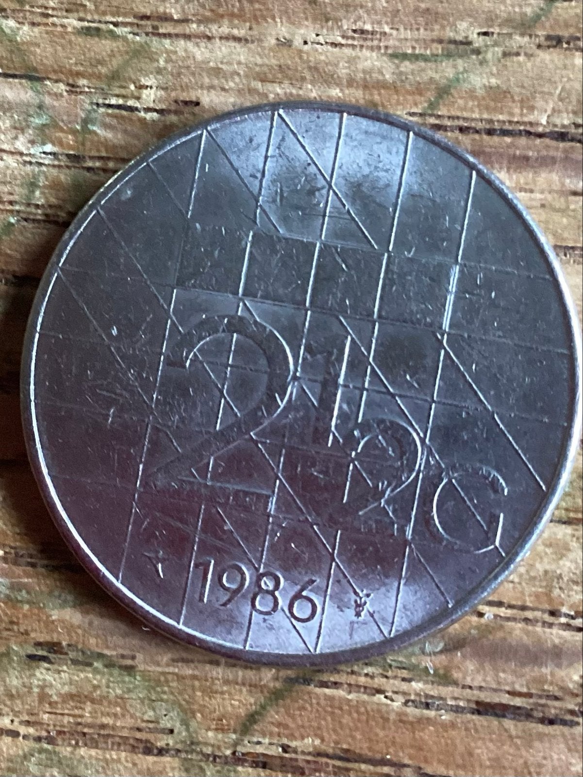 Rijksdaalder 1986 Koningin Beatrix, Ophalen of Verzenden, Koningin Beatrix, 2½ gulden, Losse munt