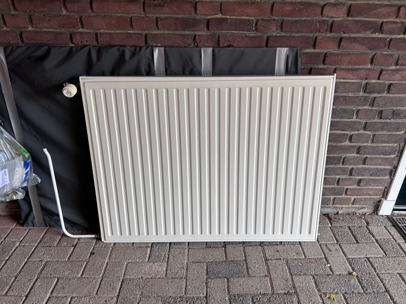 Radiator vlak, Doe-het-zelf en Verbouw, Verwarming en Radiatoren, 30 tot 80 cm, Gebruikt, Radiator, Ophalen of Verzenden