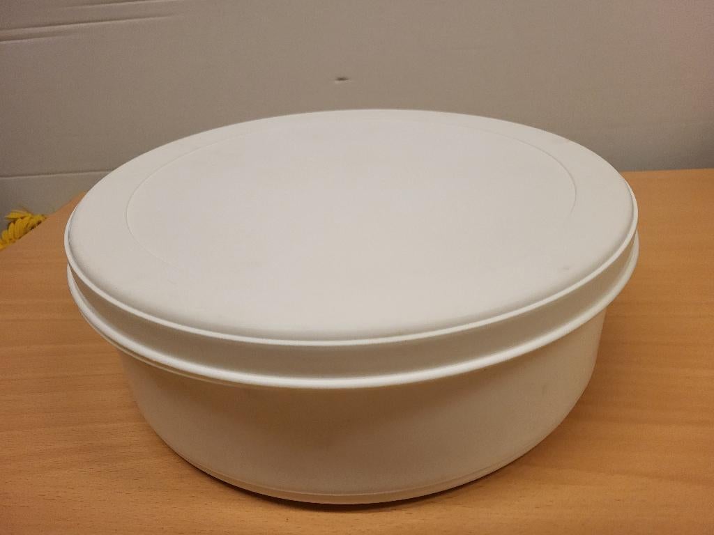 Grote box  of bak met los deksel., Kunststof, Ophalen of Verzenden, Wit, Overige typen