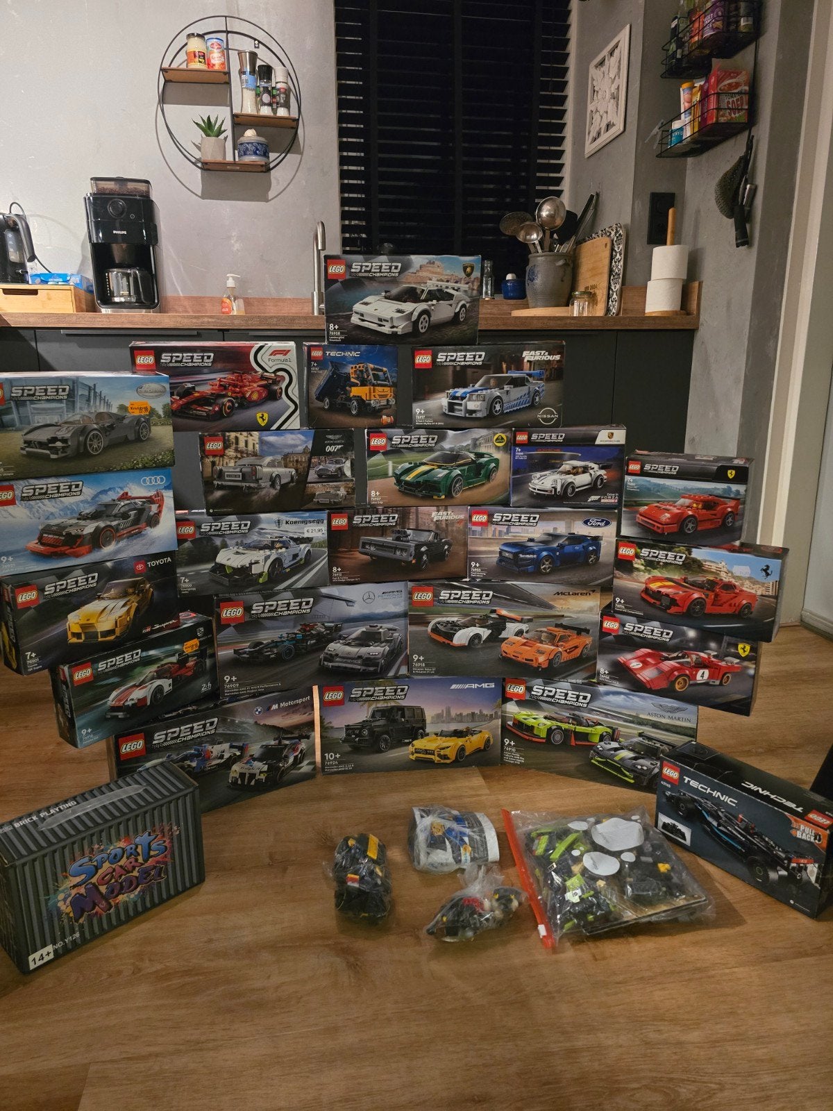 Grote LEGO auto collectie | Technic + Speed Champions |