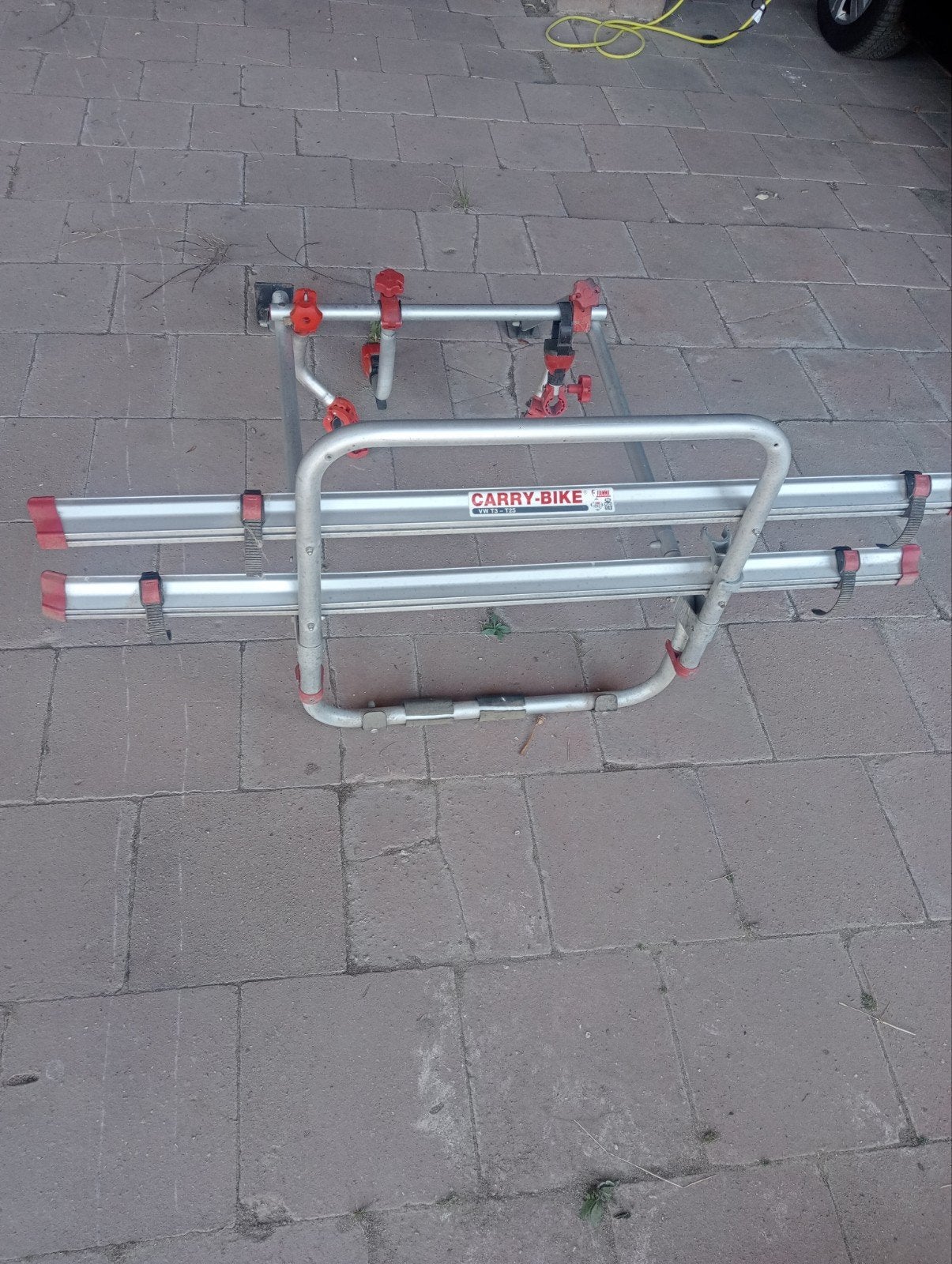 Fiamma Carry-Bike fietsendrager voor VW T3 - T25 (2 fietsen), Auto diversen, Fietsendragers, Ophalen, 2 fietsen, Gebruikt, Achterklepdrager