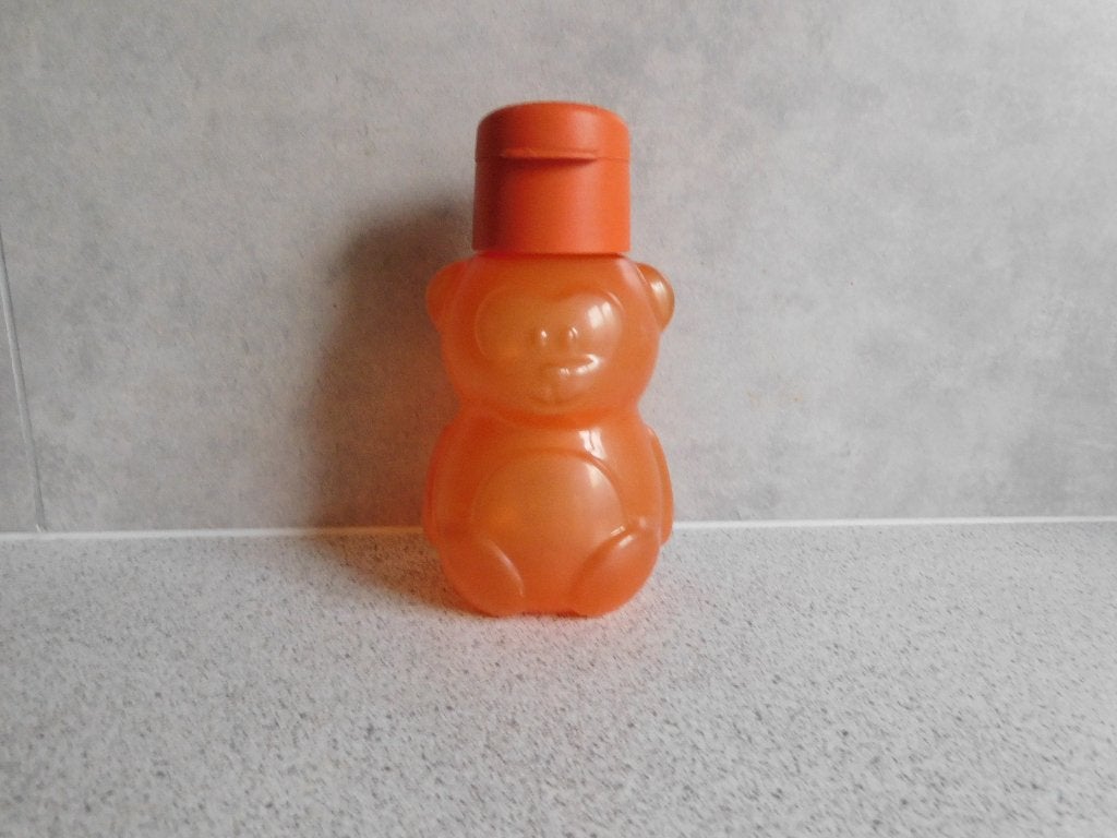 Tupperware Ecofles Aap Oranje - 350 ml, Oranje, Ophalen of Verzenden, Zo goed als nieuw, Drinkfles