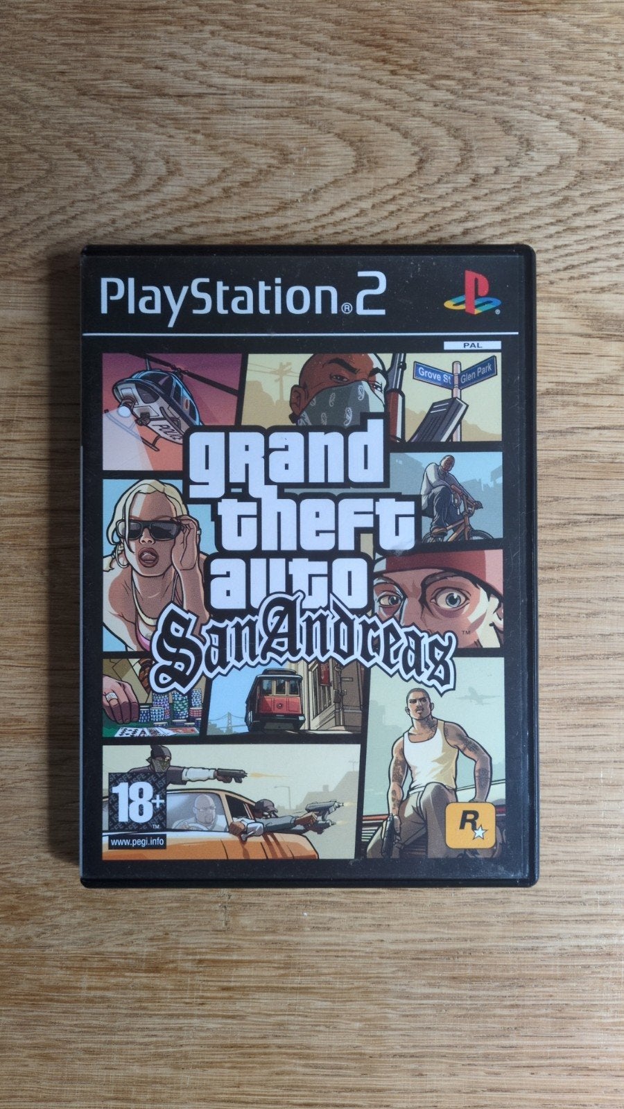 GTA: San Andreas (PS2), Avontuur en Actie, Vanaf 18 jaar, 1 speler, Eén computer