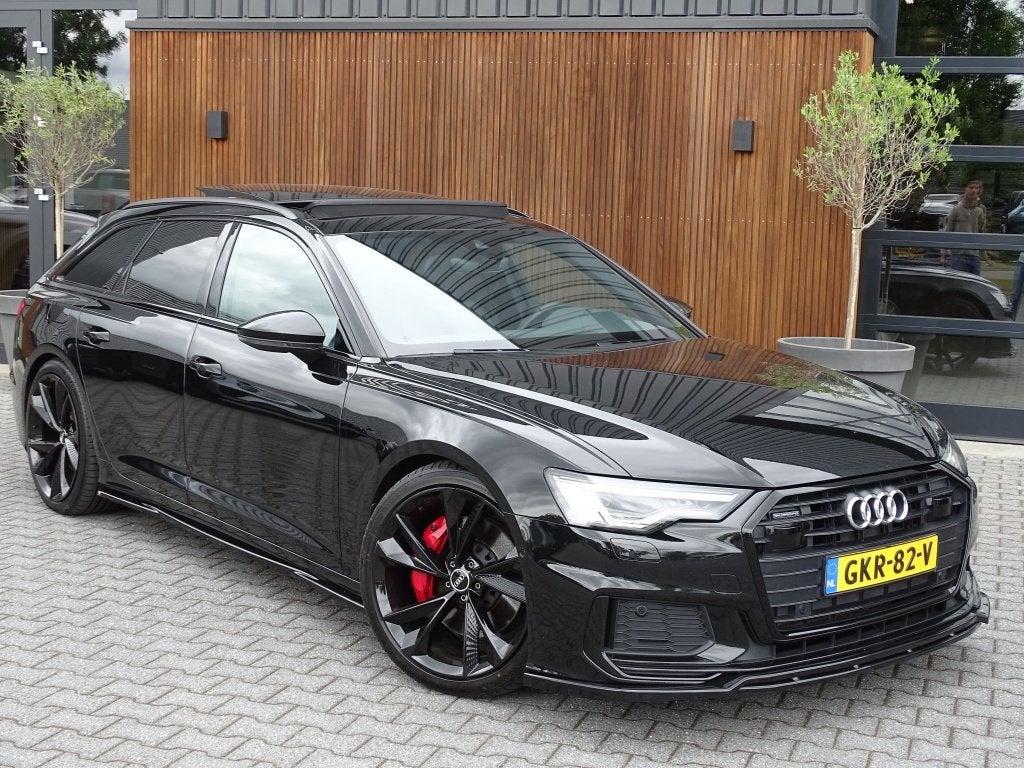 Audi A6 Avant 55 TFSI e 367PK Quattro / S6 Edition / Competi, Auto's, Audi, Automaat, Gebruikt, Euro 6, 4 cilinders