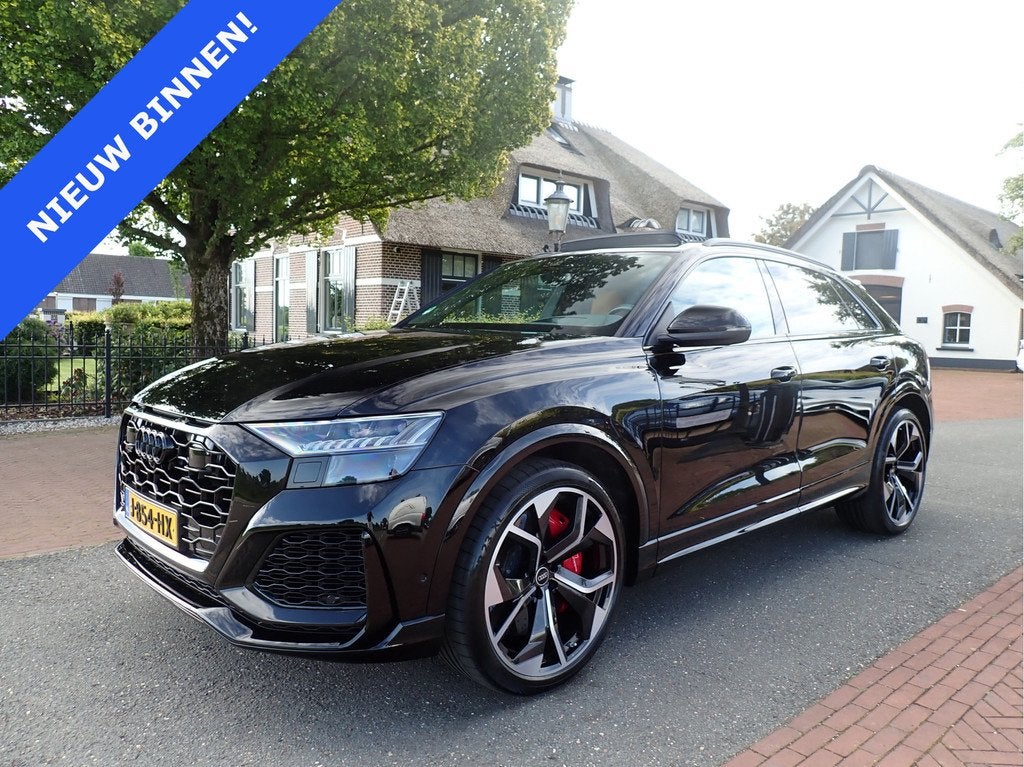 Audi RSQ8 4.0 TFSI QUATTRO /ACC/MASSAGE/VENTILATIE/B&O/HEADU, Auto's, Audi, Gebruikt, 600 pk, Zwart, Vierwielaandrijving