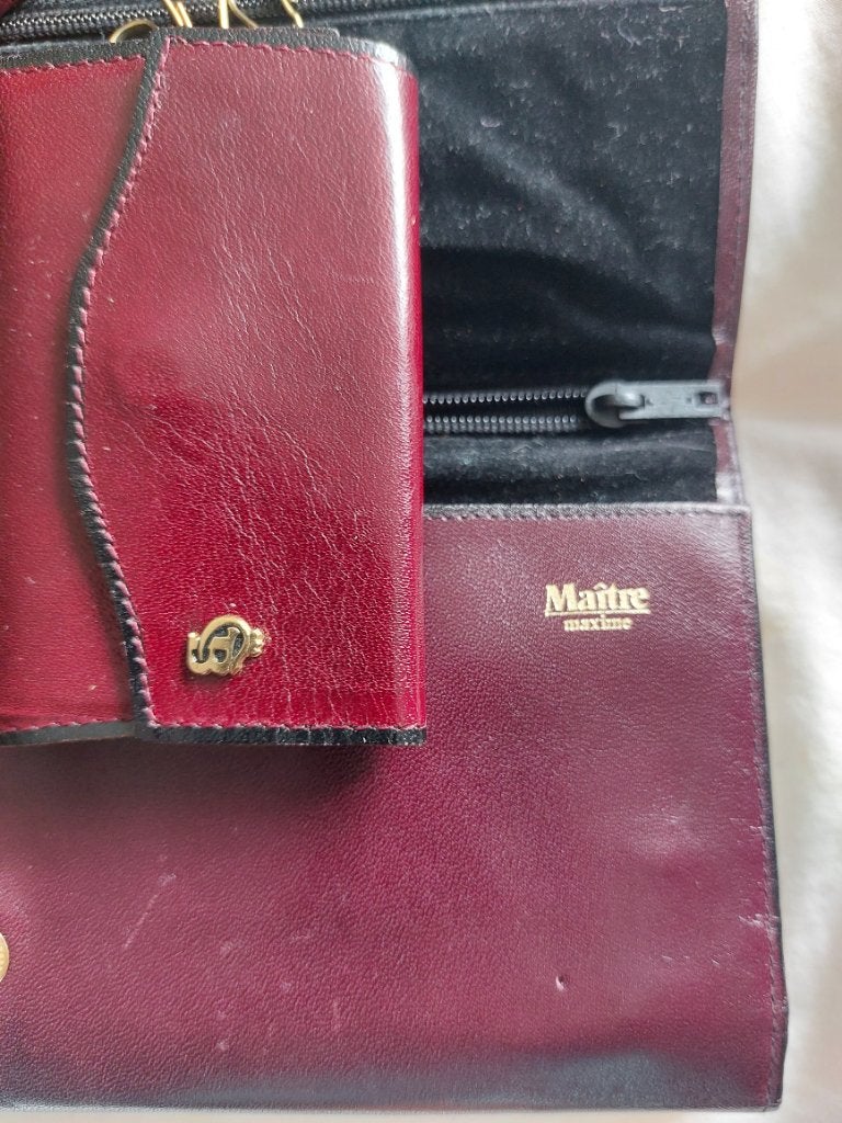 Reisetui voor sieraden (Maitre), etui voor sleutels van C&B, Ophalen of Verzenden, Nieuw, Rood, Softcase