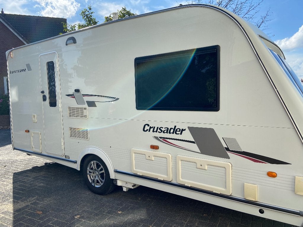 Elddis Crusader Hurricane 470,  Mover,Voortent, Fietsenrek, Elddis, Particulier, 4 tot 5 meter, Overige